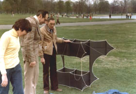 Mark, Nigel and Alf; with Nick Morse Cody