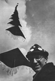 Jack Van Gilder and train