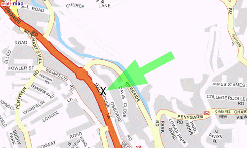 Pontypool Map