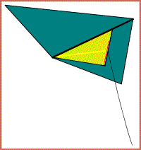 Dual towing point fin